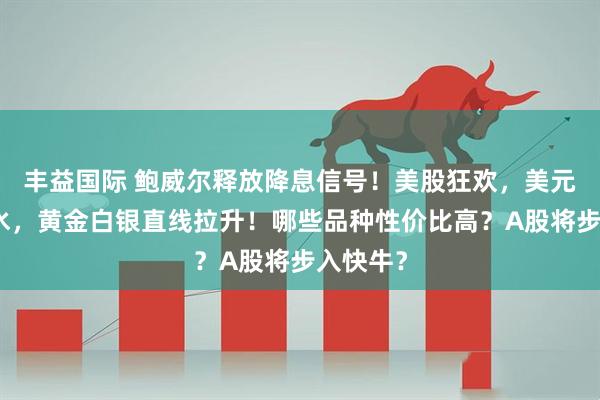 丰益国际 鲍威尔释放降息信号！美股狂欢，美元指数跳水，黄金白银直线拉升！哪些品种性价比高？A股将步入快牛？